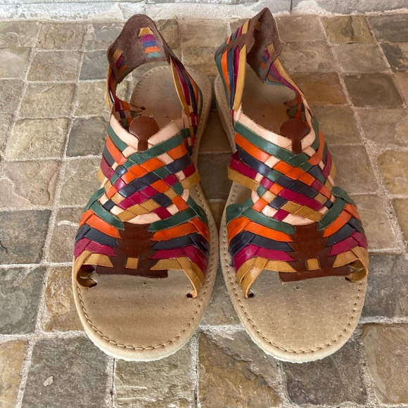 Huarache pachuco de colores para dama - Picture 5 of 8